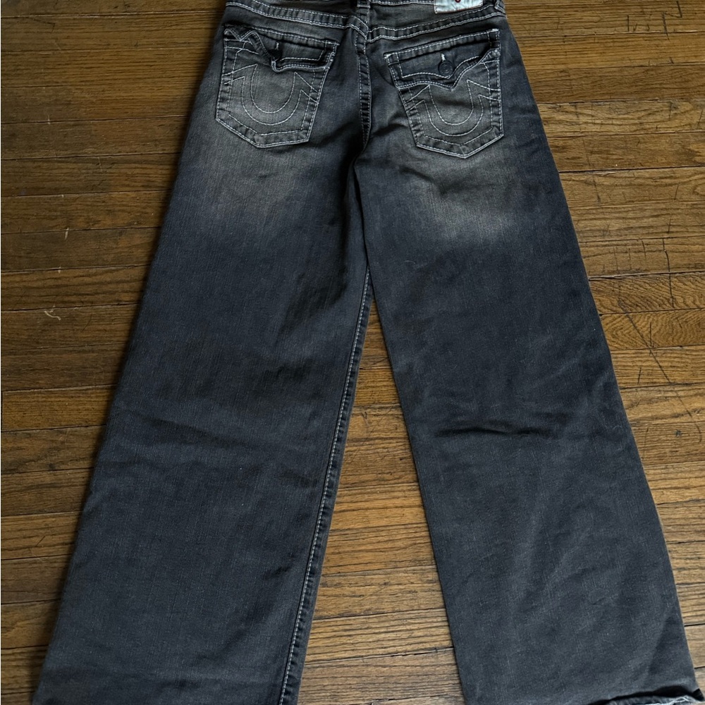True Religion brown Jeans with Wide Leg - Picture 3 of 4